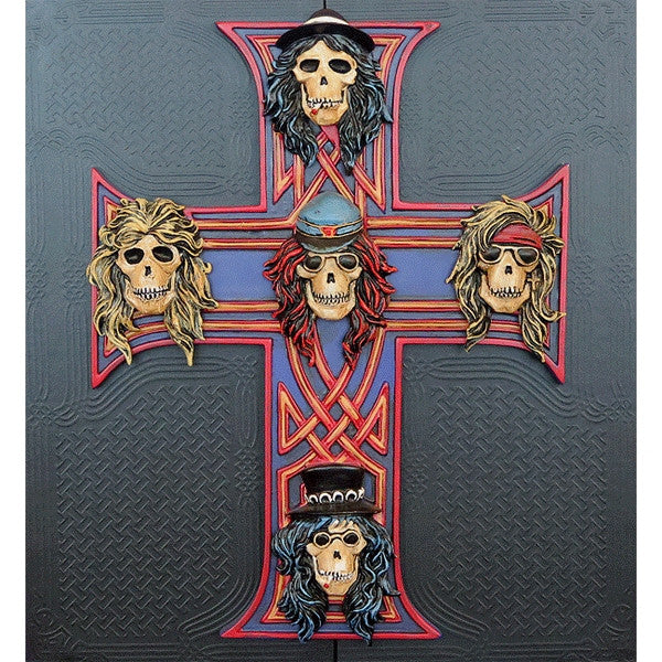 Locke" Blu-ray cover featuring a cross with five skull and hair designs.