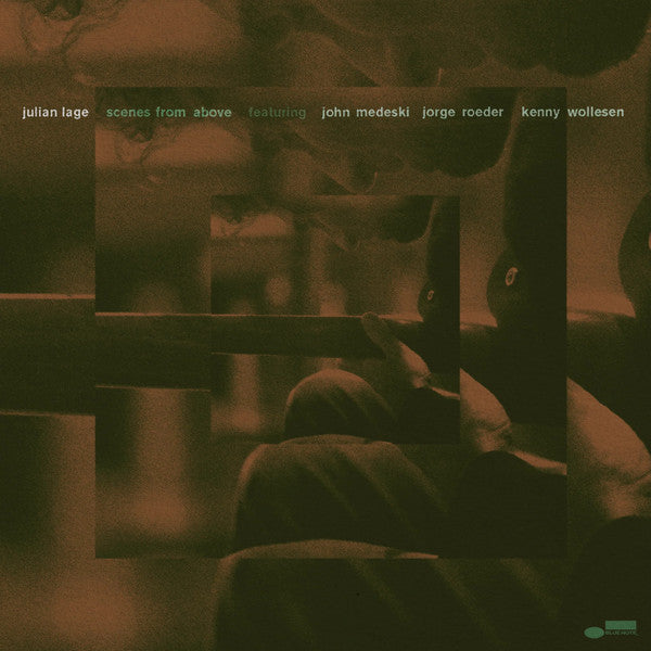 Sepia-toned album cover featuring a guitarist and band member names.