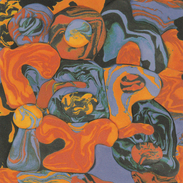 CD cover for "Ooh Rap I Ya" with swirling orange, purple, and black paint.