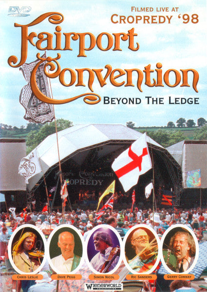 Fairport Convention "Man On A Ledge" DVD cover with festival crowd scene.