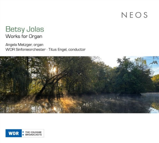 CD cover: misty lake scene with trees, text listing composers and performers.