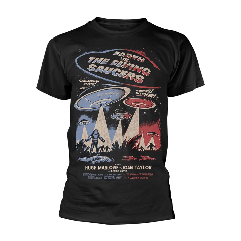 EARTH VS. THE FLYING SAUCERS - EARTH VS. THE FLYING SAUCERS - POSTER (BLACK)