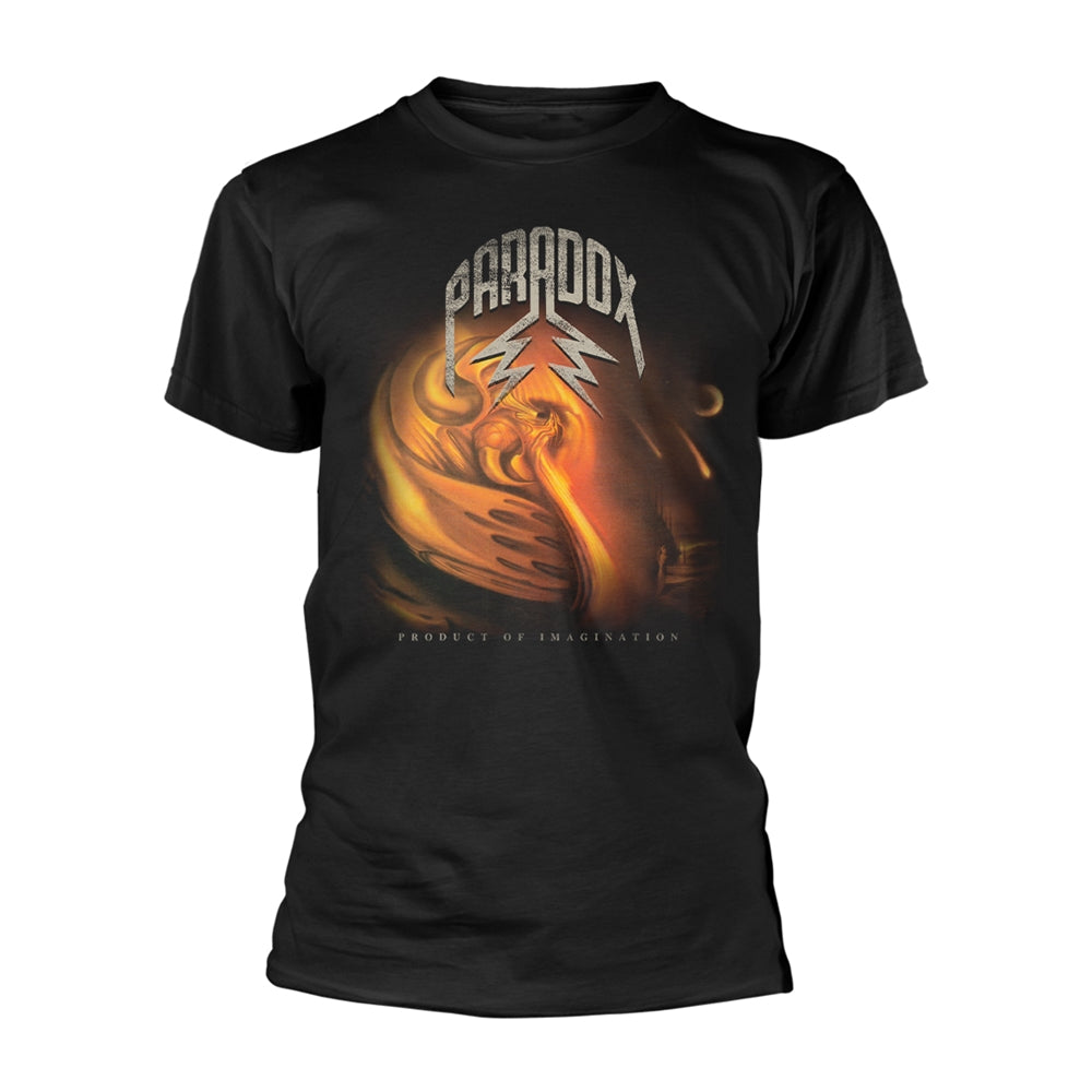 Paradox T Shirt Product of Imagination Band Logo Official Mens Black M