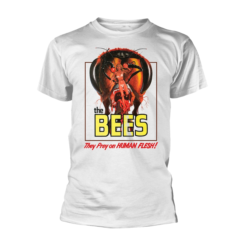 The Bees T Shirt Movie Poster Vintage Horror Official Mens White S