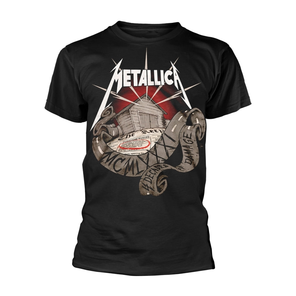 Metallica Unisex T-Shirt: 40th Anniversary Garage