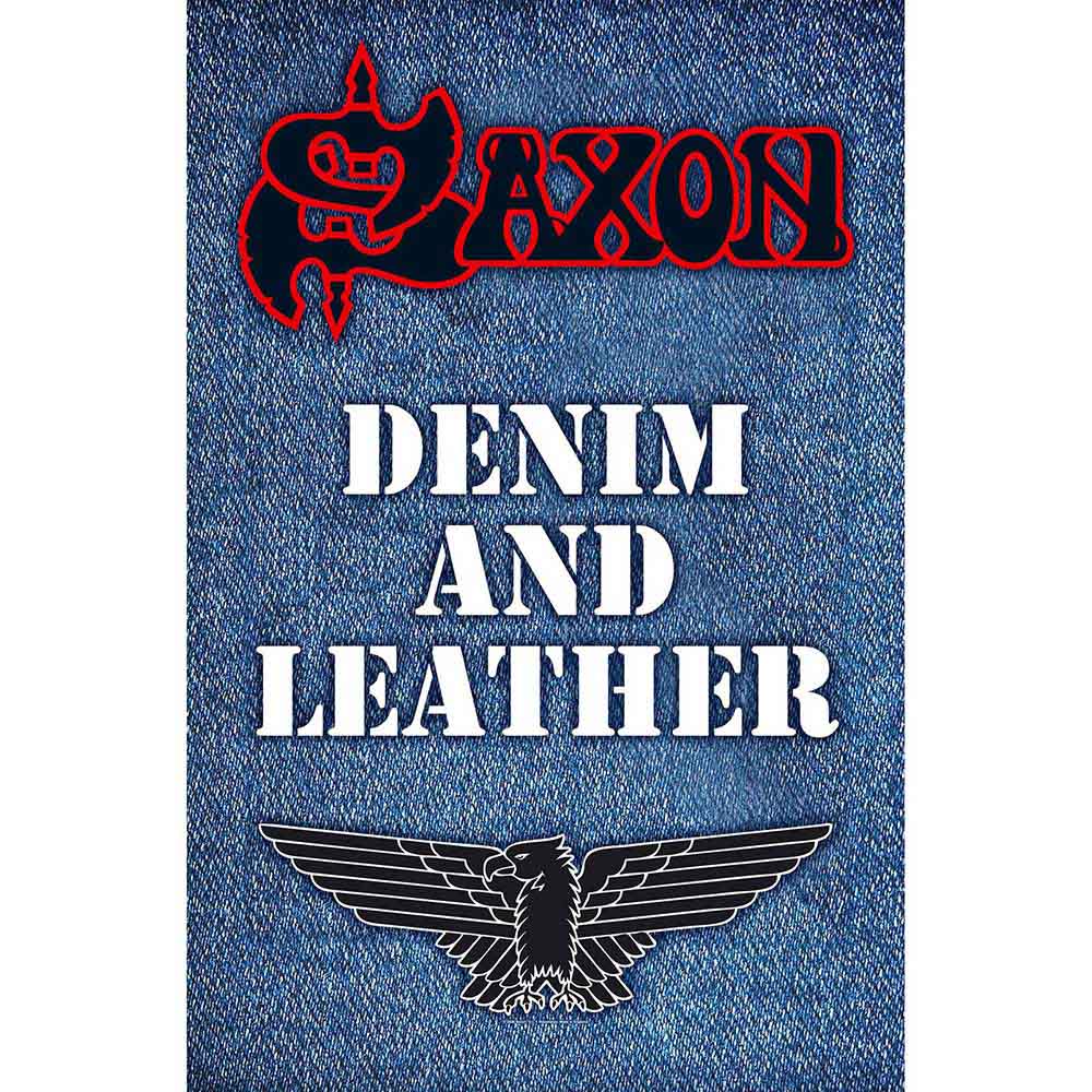 Razamataz Saxon Denim & Leather Flag