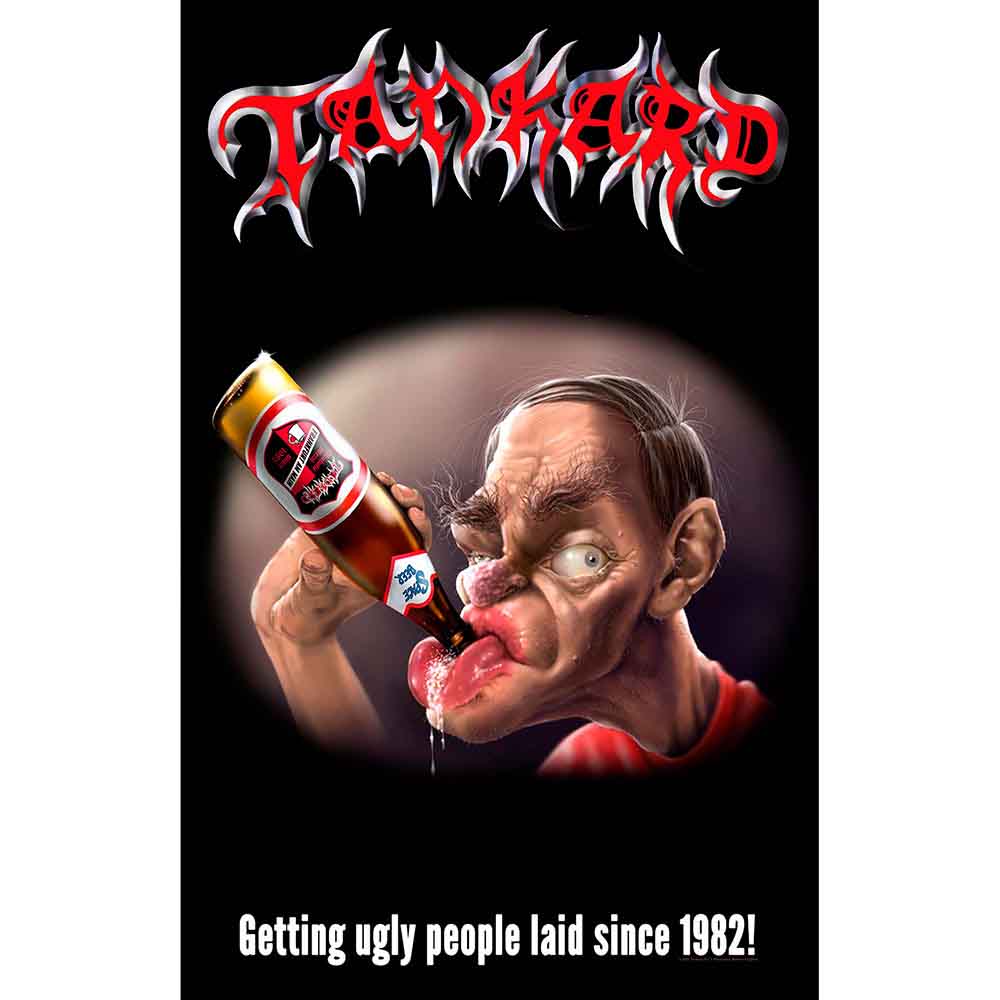 Tankard The Drunkard Fabric Poster