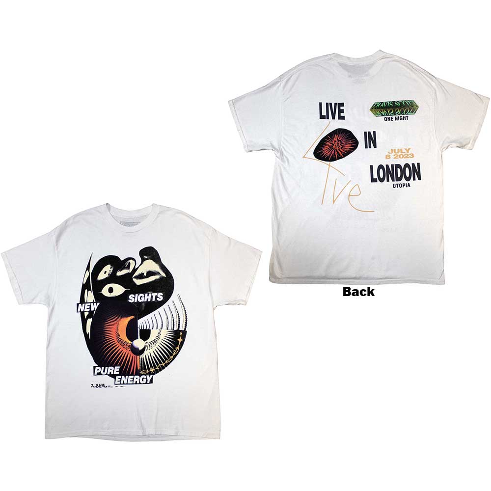 Travis Scott Unisex T-Shirt: Summer Run 2023 London