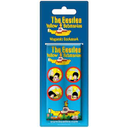 The Beatles - Yellow Submarine Portholes Bookmark Magnetic