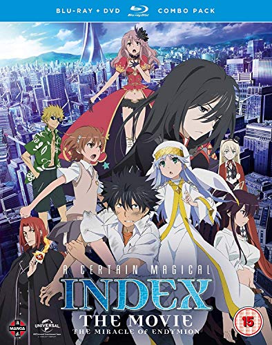 Anime movie cover featuring characters amidst a futuristic cityscape.