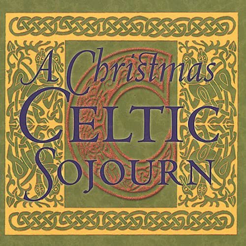 CD cover with ornate Celtic knotwork and red central design.