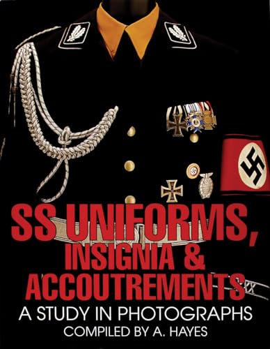 Book cover depicting a Nazi SS officer’s uniform and insignia.