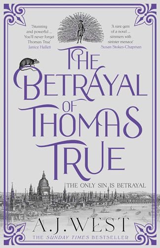 Book cover featuring a silhouette of a man, a rat, and a London cityscape.