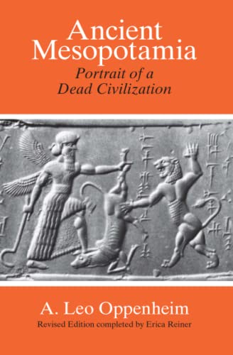 Book cover depicting ancient Mesopotamian relief sculpture of figures wrestling lions.