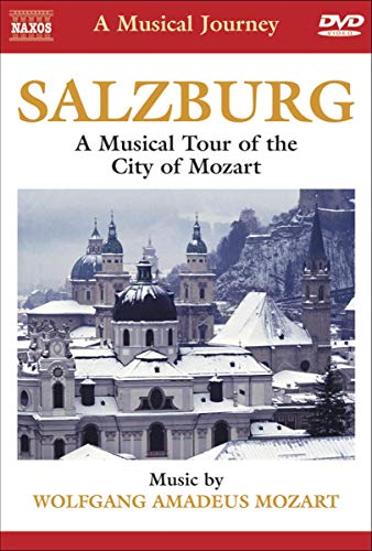 DVD cover for “A Musical Journey: Salzburg” featuring city architecture.