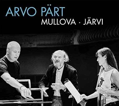 CD cover featuring three musicians: a conductor and two instrumentalists.