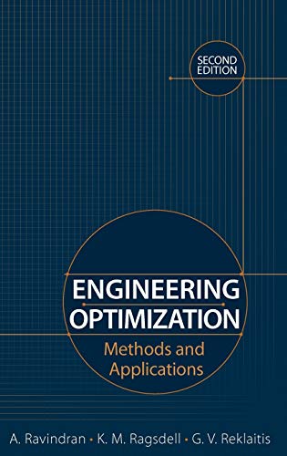 Book cover: "Engineering Optimization" second edition, blue and orange design.