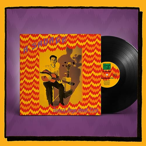 Vinyl record and cover art for A. Savage’s “Several Songs About Fire.”