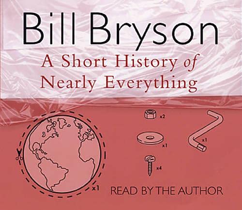 Book cover: "A Short History of Nearly Everything" by Bill Bryson.