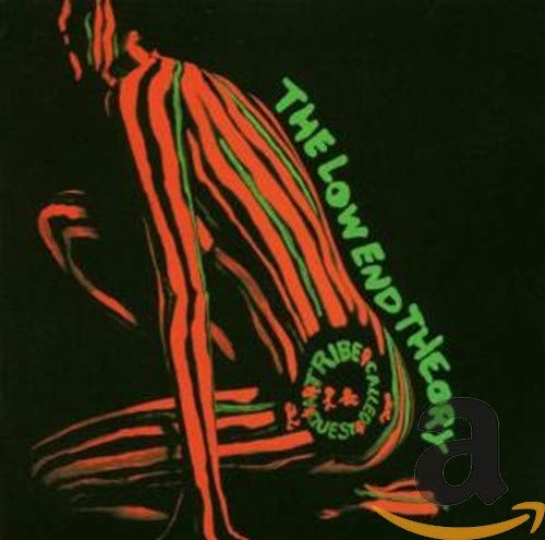 Album cover for A Tribe Called Quest’s “The Low End Theory” with red figure.