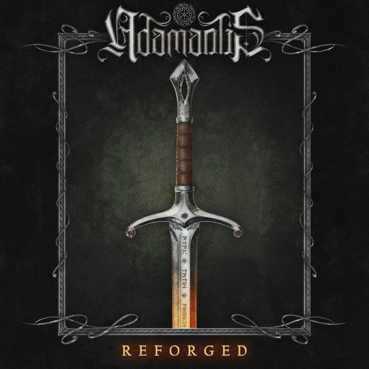 CD cover: ornate sword against a dark, textured background.