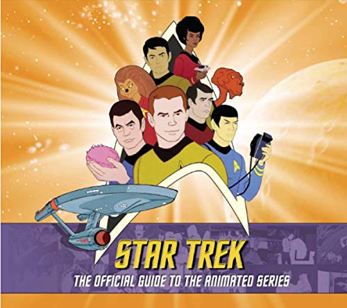 Star Trek animated series guide cover featuring characters and the Enterprise.