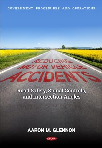 Book cover: "Reducing Motor Vehicle Accidents" with a road scene.