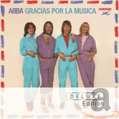 ABBA’s “Gracias Por la Musica” 40th Anniversary Deluxe CD cover art.