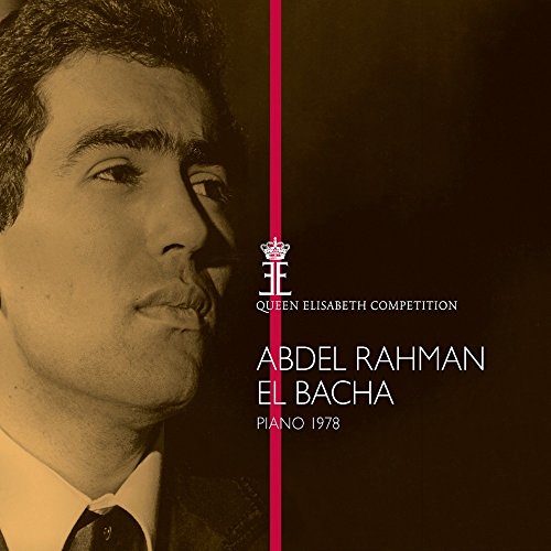 CD cover featuring pianist Abdel Rahman El Bacha in profile.