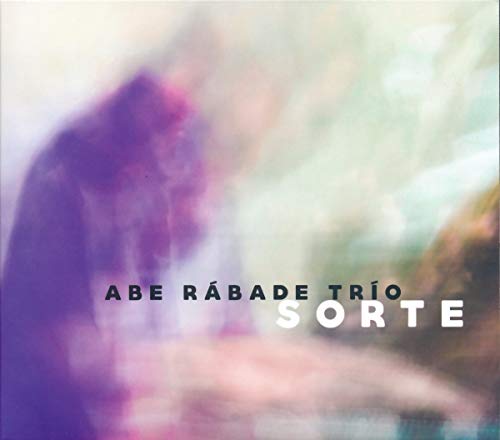 CD cover for Abe Rábade Trío - Sorte, featuring a blurred figure.