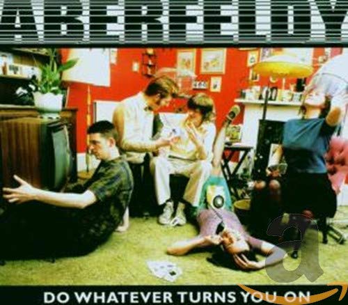 CD cover for Aberfeldy’s “Turn You On” featuring people in a room.