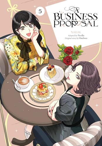 Two women sit at a cafe table with coffee and desserts on the book cover.