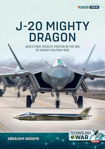 Book cover featuring a gray J-20 stealth fighter jet head-on.