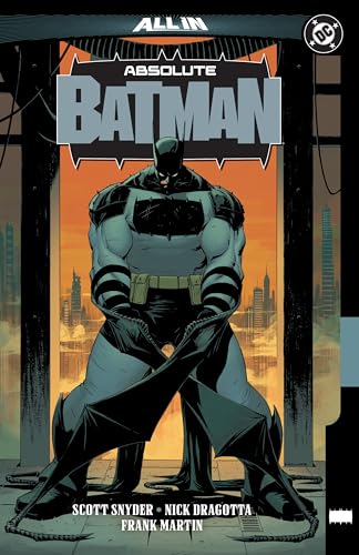 Hardcover book with Batman on the cover, likely in a dark cityscape or zoo setting.