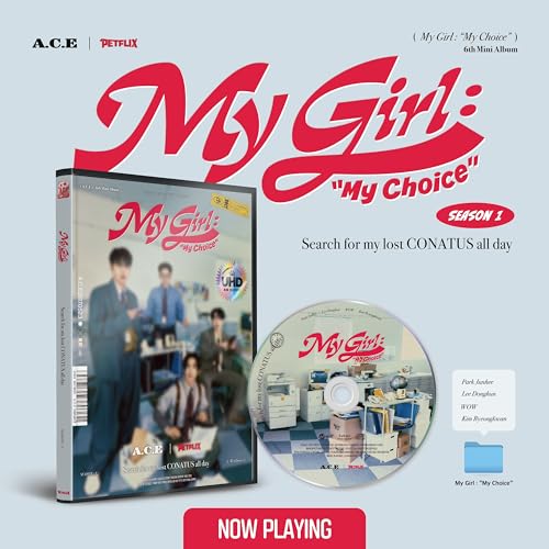 CD case for “My Girl: My Choice” Season 1 with group photo.
