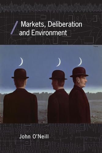 Book cover: three figures in hats against a surreal landscape.