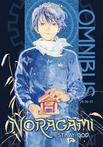 Noragami Omnibus 9 cover featuring a young man holding a miniature shrine.