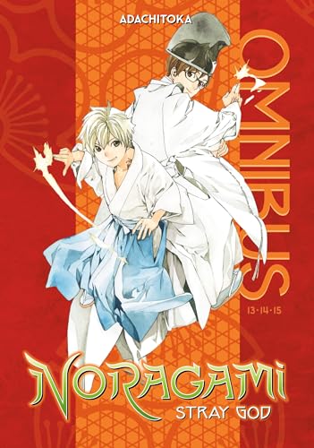 Noragami Omnibus volume 5 cover: two young men in traditional clothing.