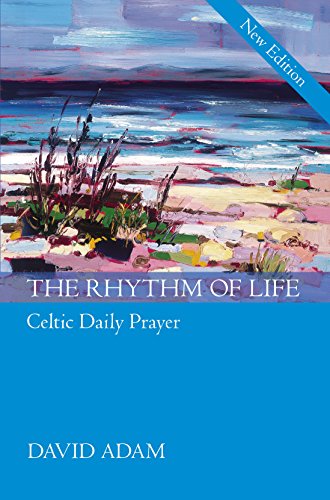 Book cover: painted coastal landscape with title "The Rhythm of Life.