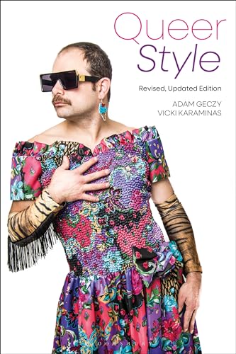 Book cover featuring a person in colorful clothing and sunglasses.