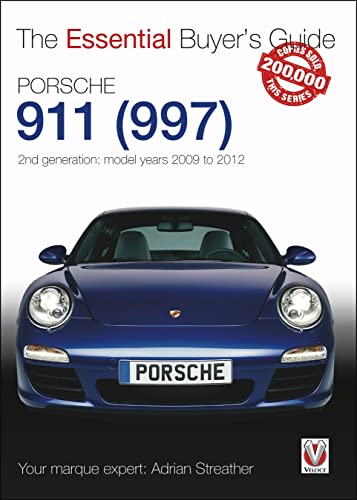 Book cover featuring a blue Porsche 911 (997) from 2009-2012.