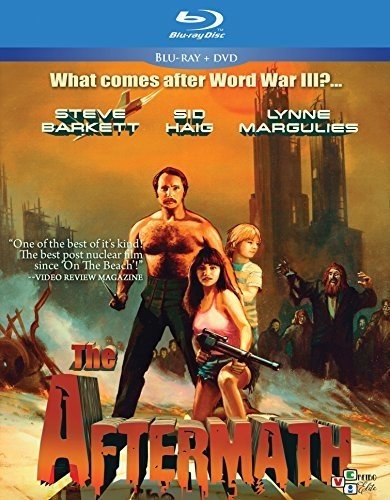 The Aftermath" Blu-ray cover featuring post-apocalyptic imagery and cast portraits.