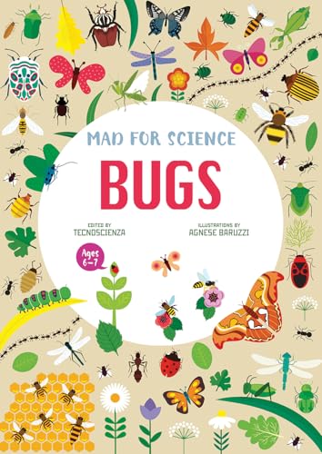 Book cover featuring colorful illustrations of various insects and plants.