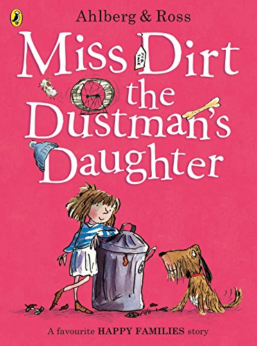 Book cover: girl, dog, and trash can with hand-drawn lettering.