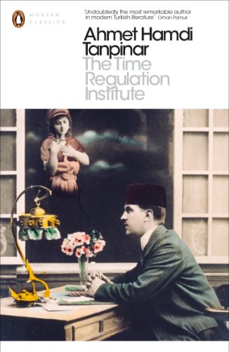 Book cover of The Time Regulation Institute featuring a man in a red fez.