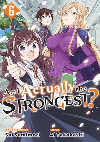 Manga volume 6 cover with three anime-style characters and bold title text.