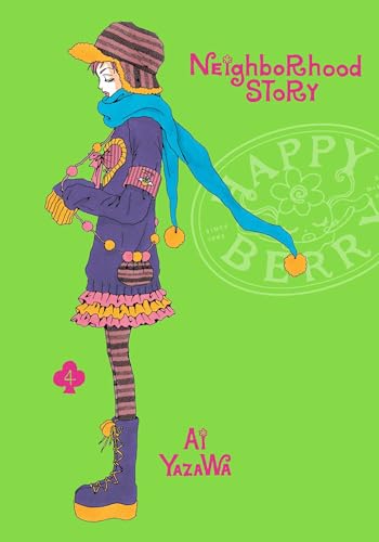 A manga cover featuring a stylish girl in a hat and scarf on green background.
