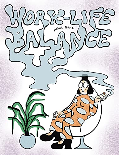 Book cover with illustration of a woman smoking in a chair.