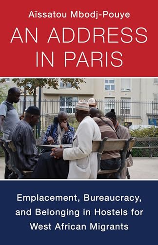 Book cover depicting a group of men seated outdoors in Paris.