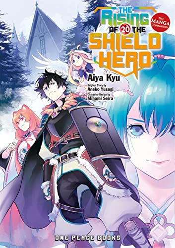 Cover of "The Rising of the Shield Hero Volume 20" manga, featuring characters.